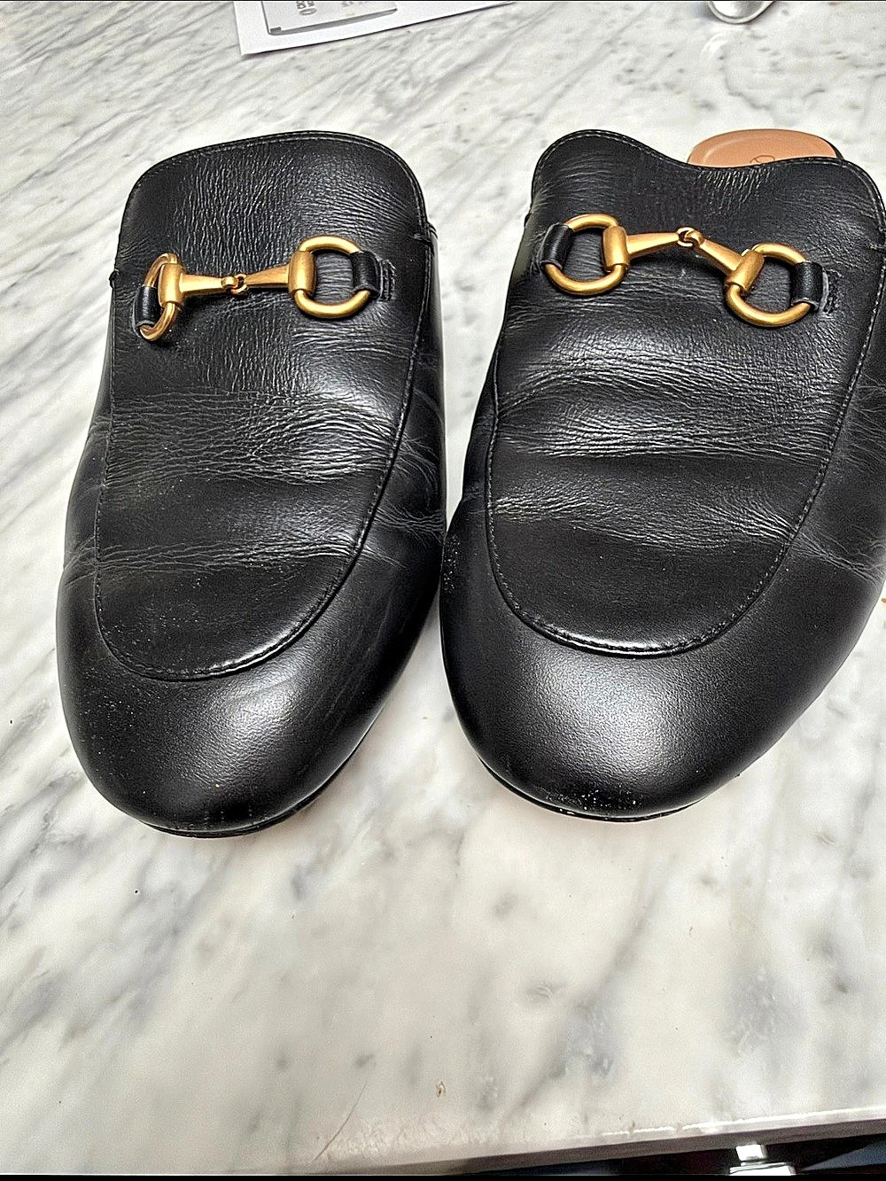Italian Leather Horsebit Loafer Size 10